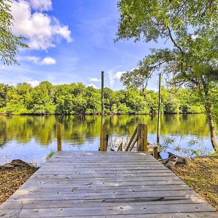 Charming Abode With Dock On The Suwannee River Bell Ngoại thất bức ảnh