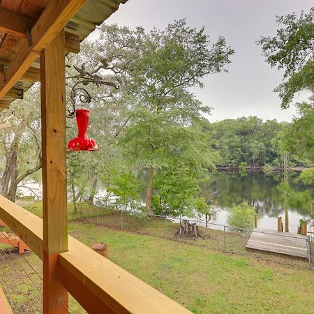 Charming Abode With Dock On The Suwannee River Bell Ngoại thất bức ảnh