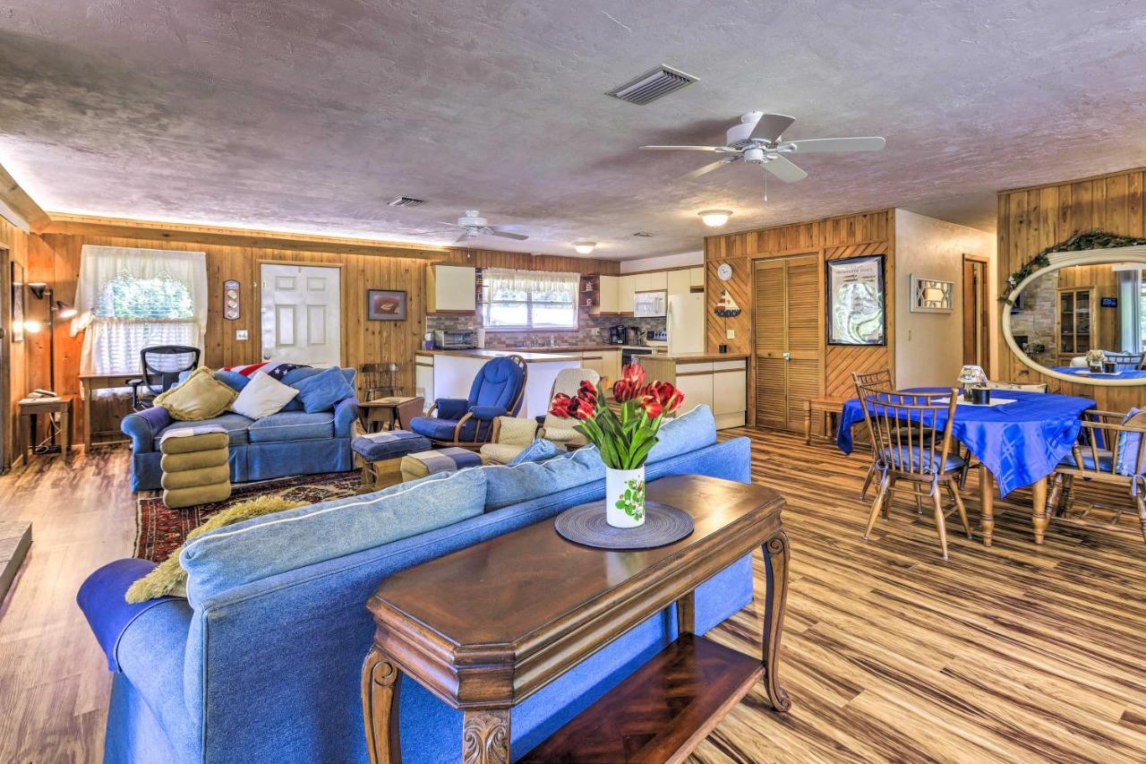 Charming Abode With Dock On The Suwannee River Bell Ngoại thất bức ảnh