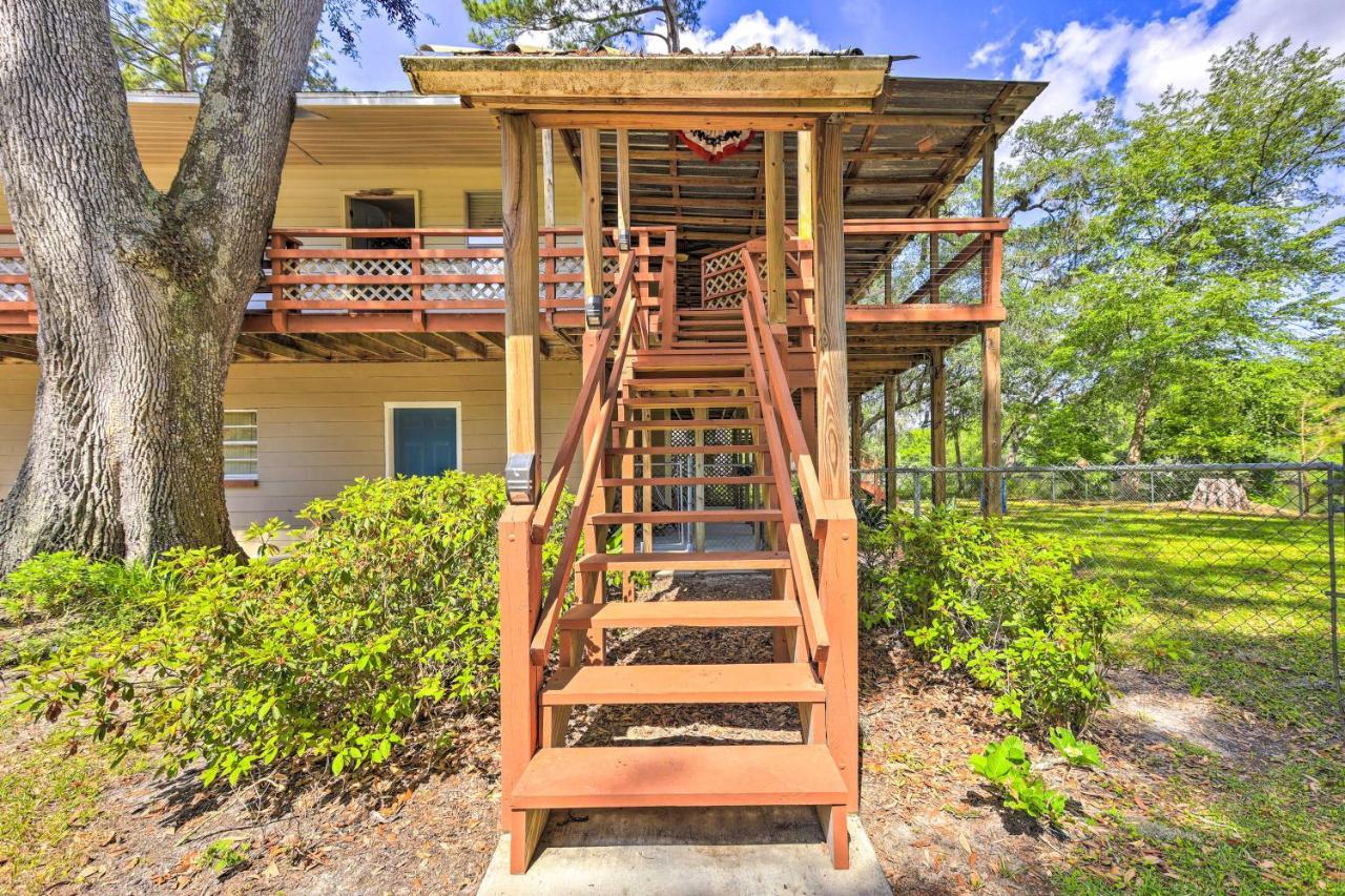 Charming Abode With Dock On The Suwannee River Bell Ngoại thất bức ảnh