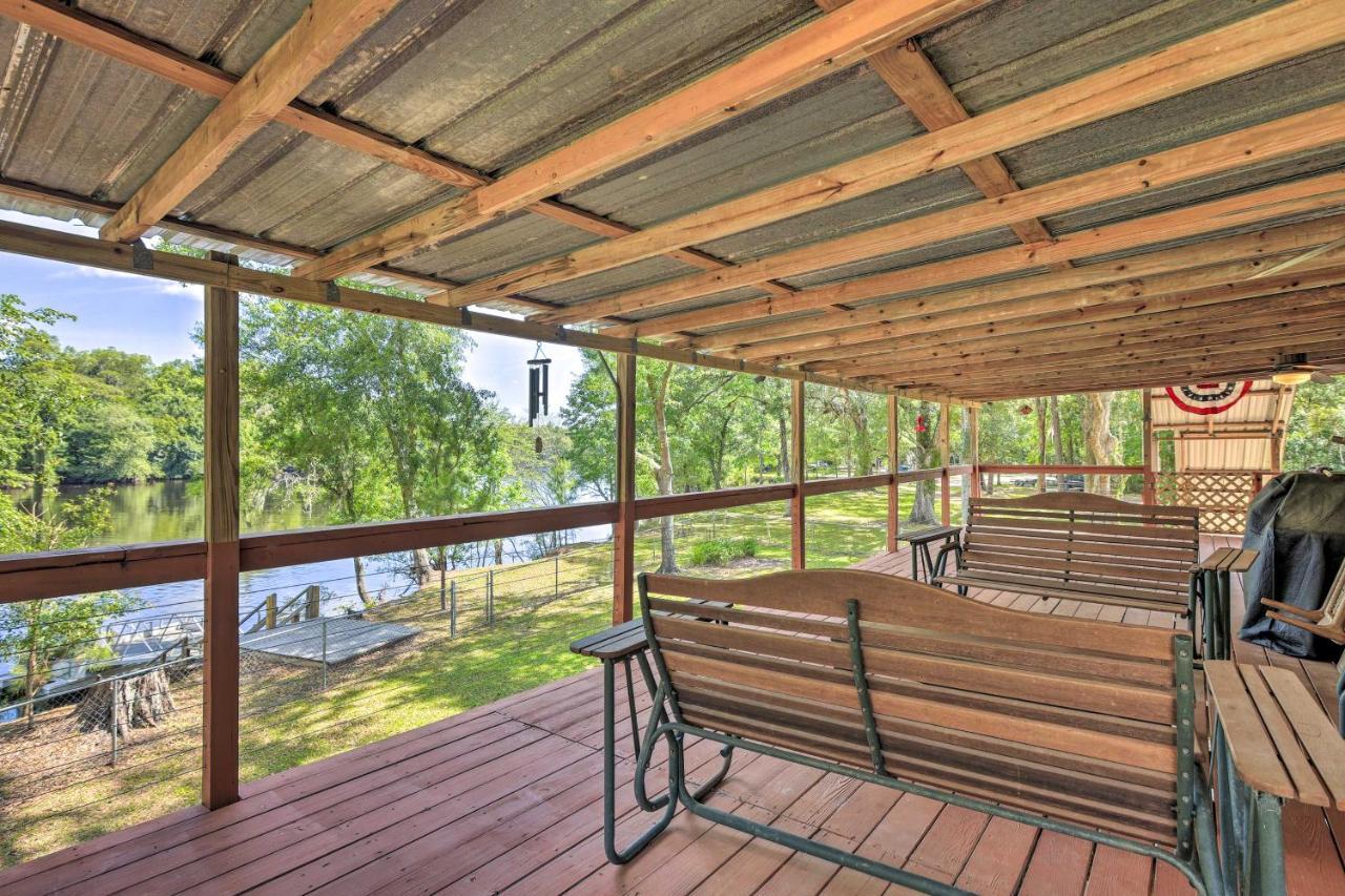 Charming Abode With Dock On The Suwannee River Bell Ngoại thất bức ảnh
