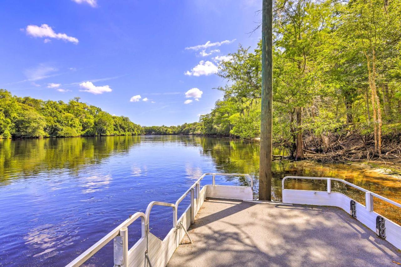 Charming Abode With Dock On The Suwannee River Bell Ngoại thất bức ảnh