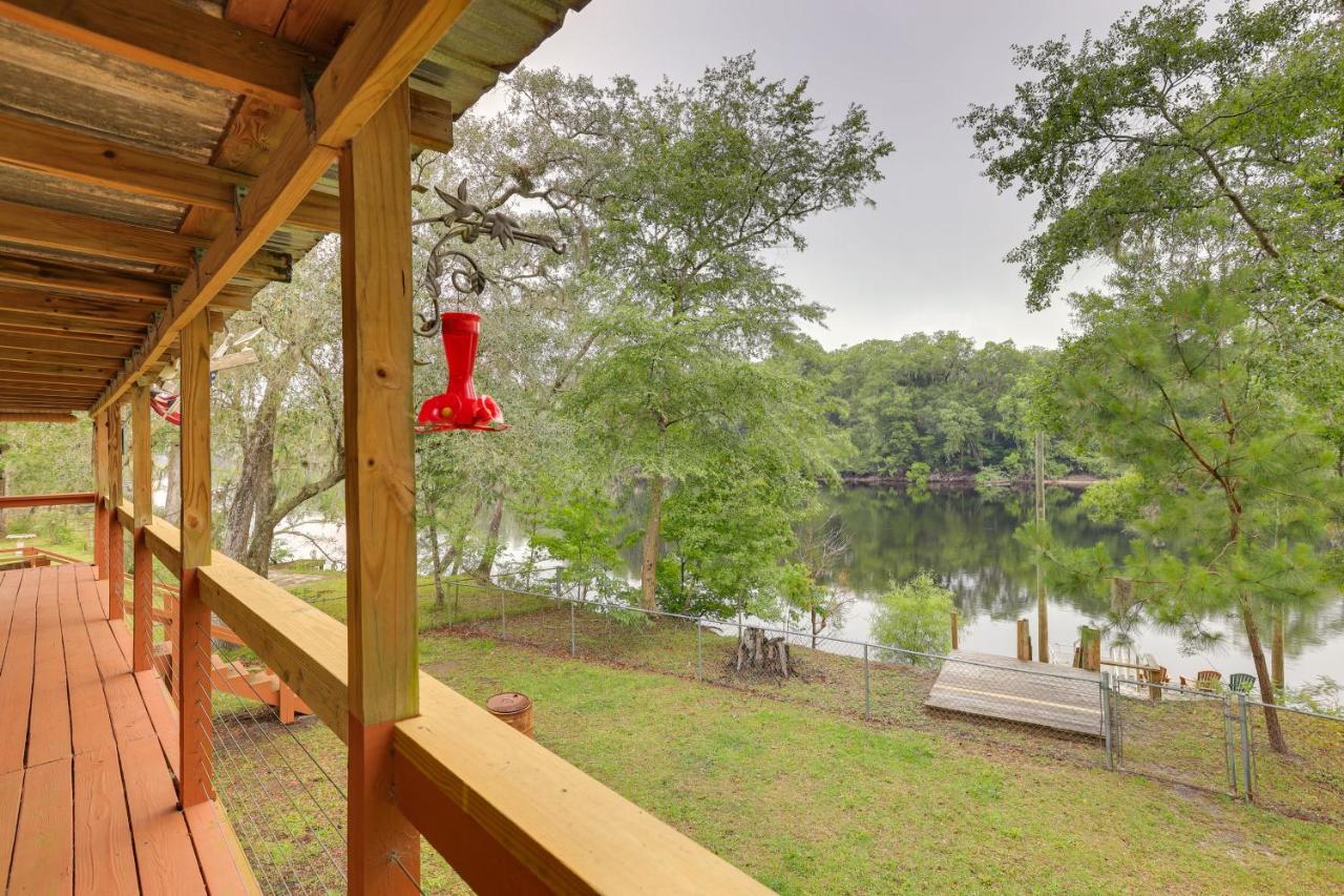 Charming Abode With Dock On The Suwannee River Bell Ngoại thất bức ảnh